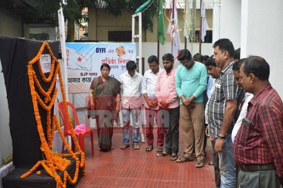 Tripura DYFI celebrates foundation day